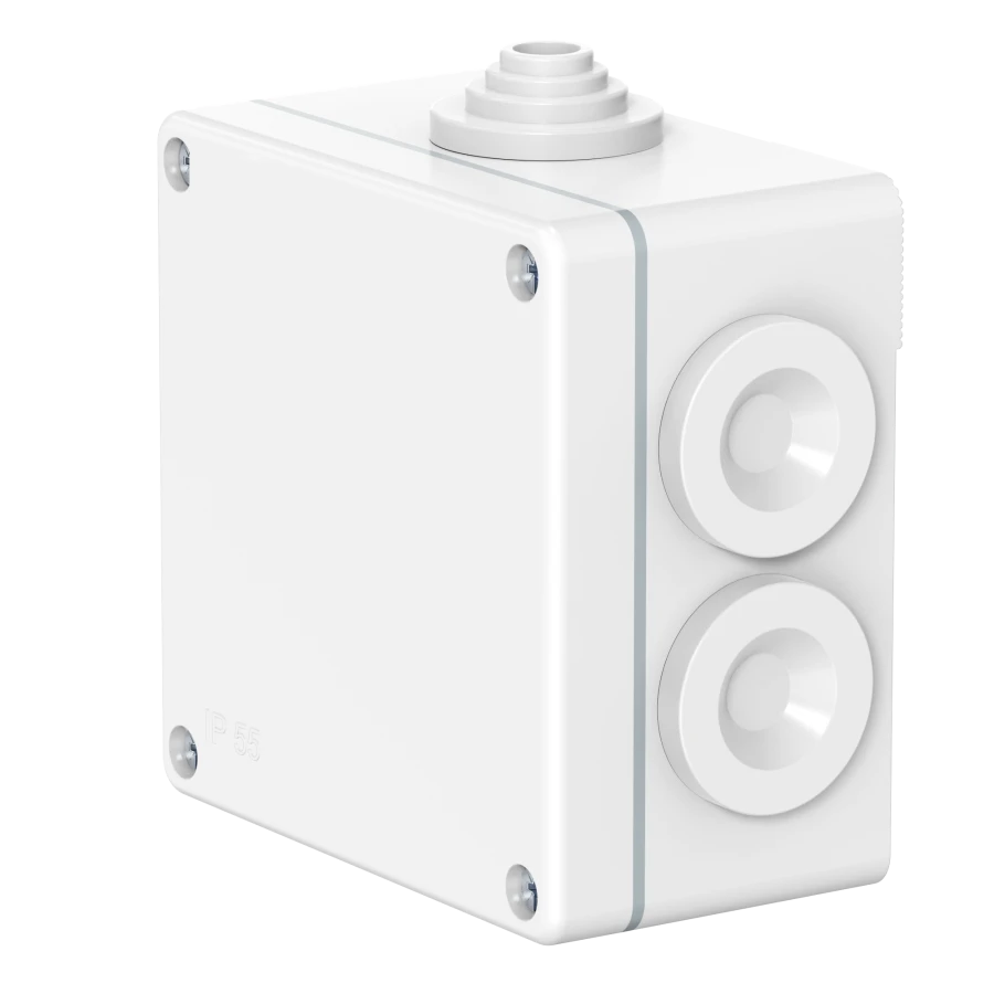 Caduceus Aling OG Outdoor Distribution Box 76x76x45, 6 Inputs, IP55, 500V~