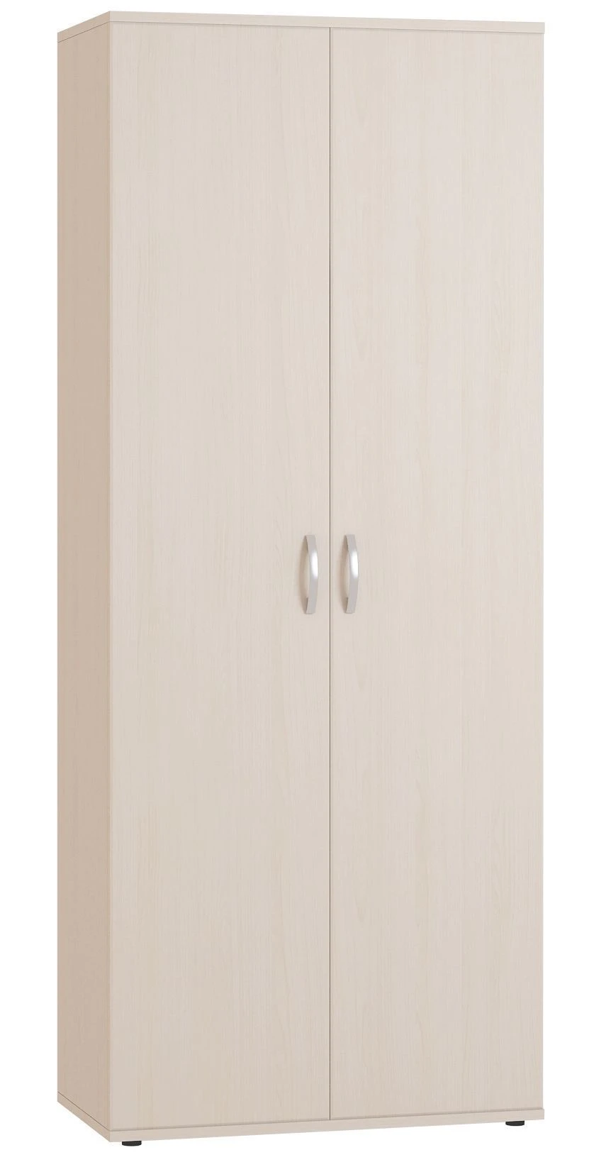 Hermes 2-Door Wardrobe with Fixed Shelf and Pull-Out Rail Model Shk 34