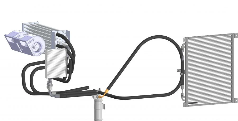 Climate Control System "August 23BS-TVEKS E330C" Chassis