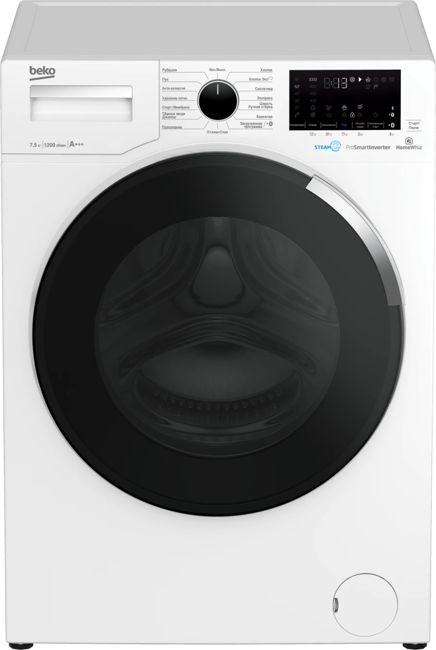 Fully Automatic Front-Loading Washing Machine WSRE7H646XWPTI