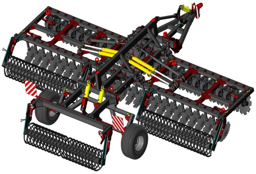 Disc Harrow BD-5x2PG for Soil Preparation