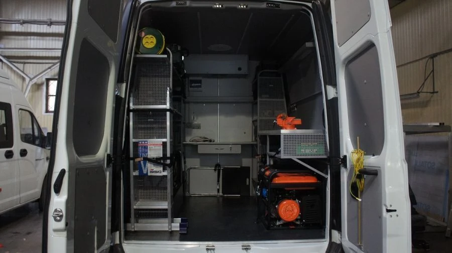 Operational Transport Vehicle for Detainees on GAZelle NEXT Chassis A3