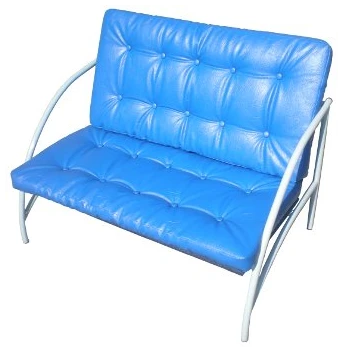 Metal Frame Sofa-Bench with Removable Cushions Art. U.04.01