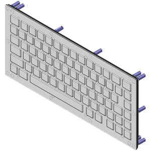 Universal Keyboard KM-1 - 79 Keys with Custom Backlight
