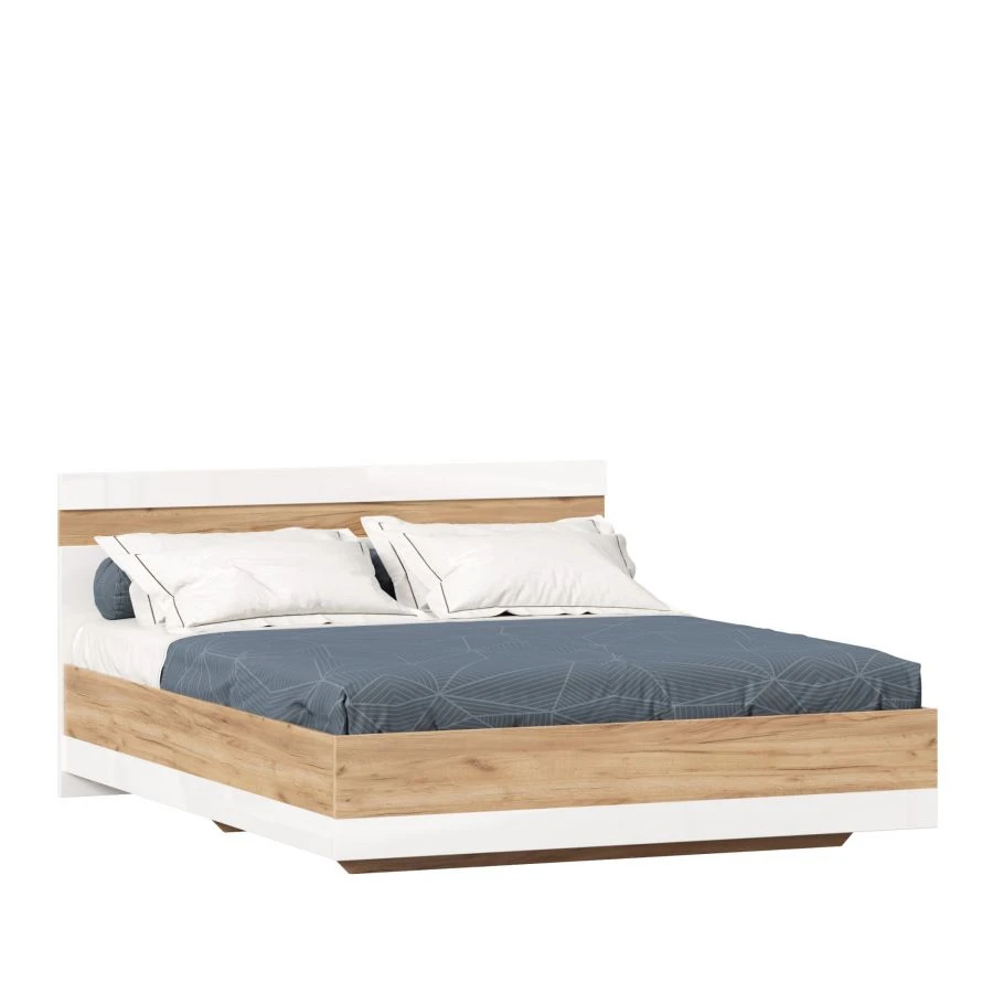 Fiji LD.659070.000 M Bed 1600 (Golden Oak/White)