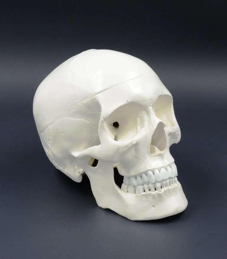 Life-Size Human Skull Model with Removable Top, SK1121A