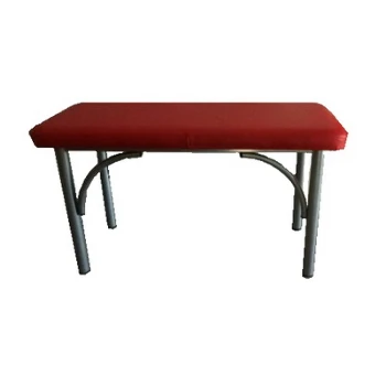 Round Tube Frame Banquette with Foam Seat