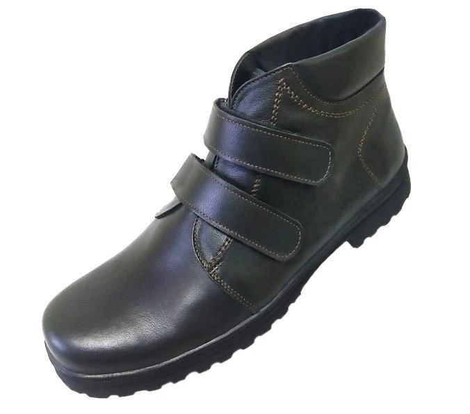 Orthopedic Footwear for Adult Men with Unilateral Amputation, Insulated Lining