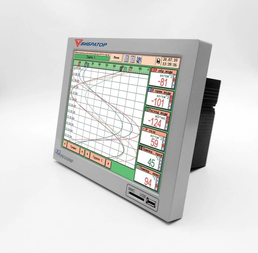 Multi-Channel Electronic Recorder F1771-AD-08-2-2-03-01-1