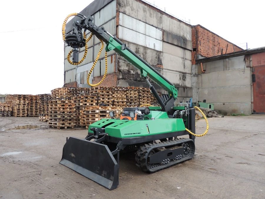 Good-V TrackMax 2x2 Screw Pile Installation Machine