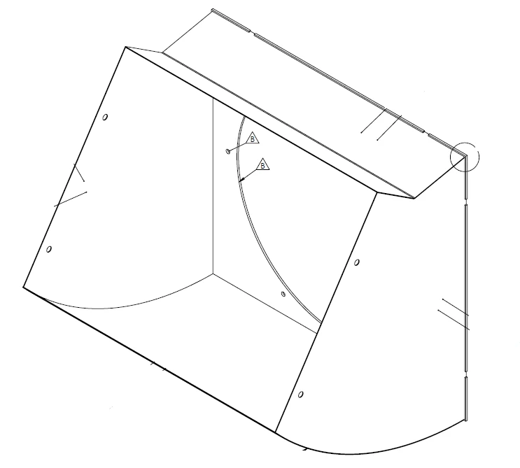 Stator Air Duct for Wind Turbine 20-030599