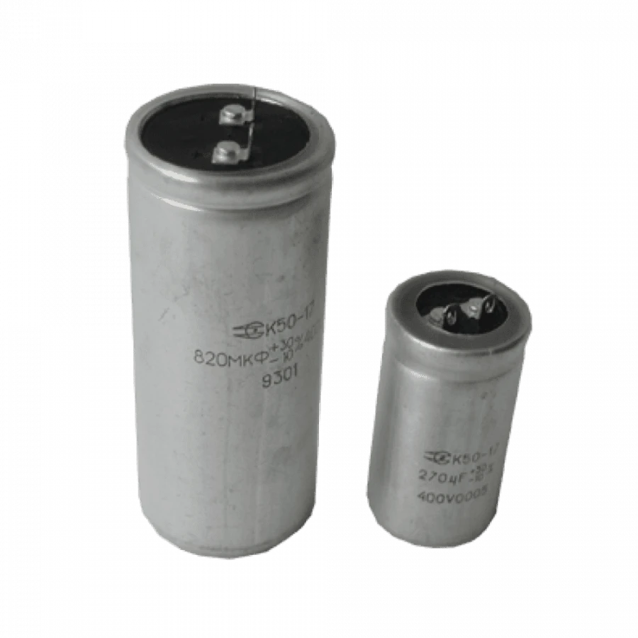 Aluminum Oxide Electrolytic Capacitors K50-17 TУ 6270-006-07628635-2001