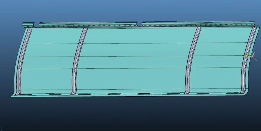 Ceiling Panel made of Polyester Fiberglass 5299П-5702017-30 S.B.