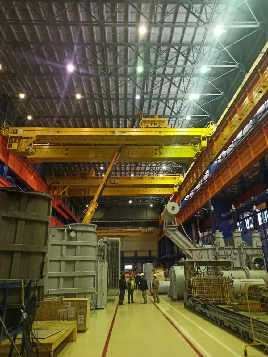Electric Two-Girder Overhead Support Crane