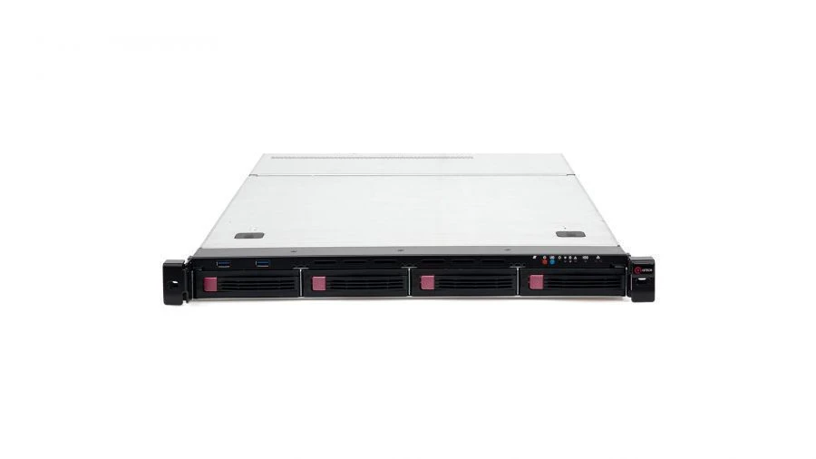 Compact 1U Server QTECH QSRV-160402-P-R for SMBs