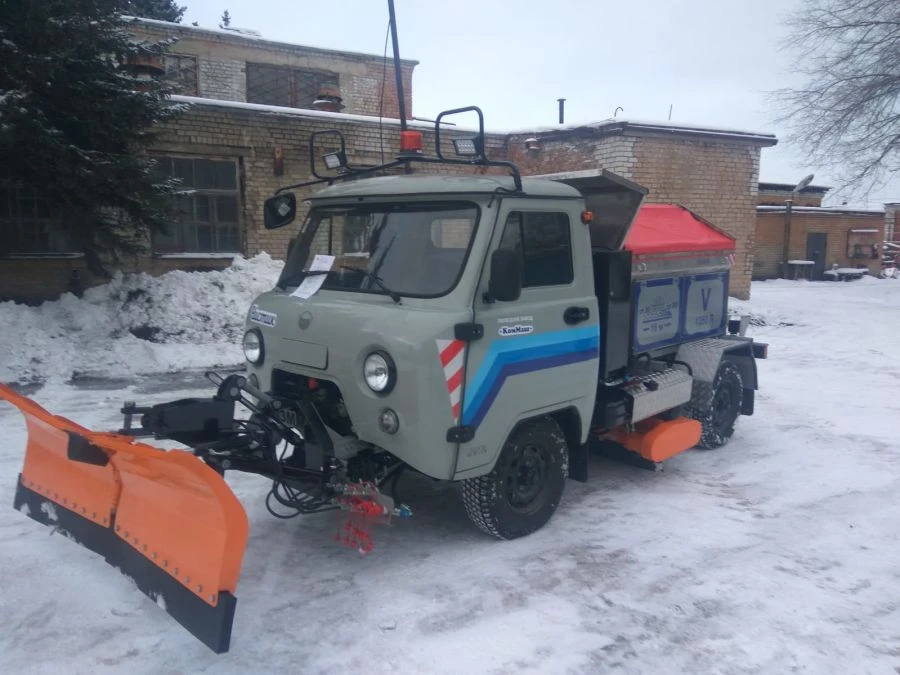 Versatile Multifunctional Machine MKM-1904-05 "Chistik" with Attachment Equipment