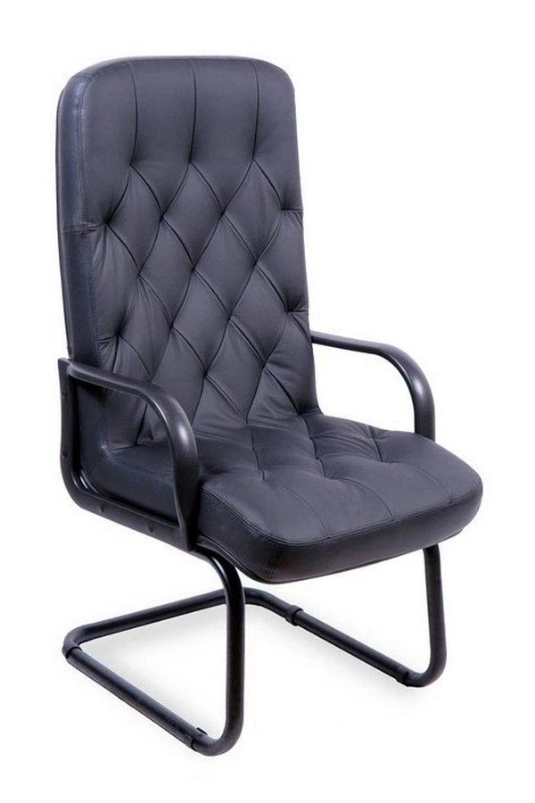 Premier Conference Chair - Non-Rotating Metal Base