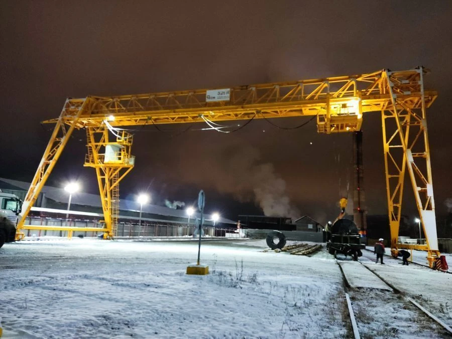 Electric Gantry Crane KKD Type Capacity 0.5 to 50 Tons