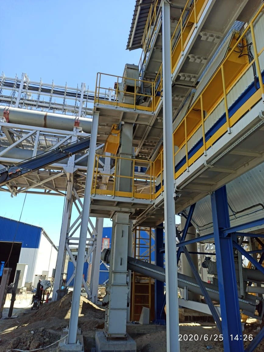 Chain Elevators for Transporting Bulk Materials