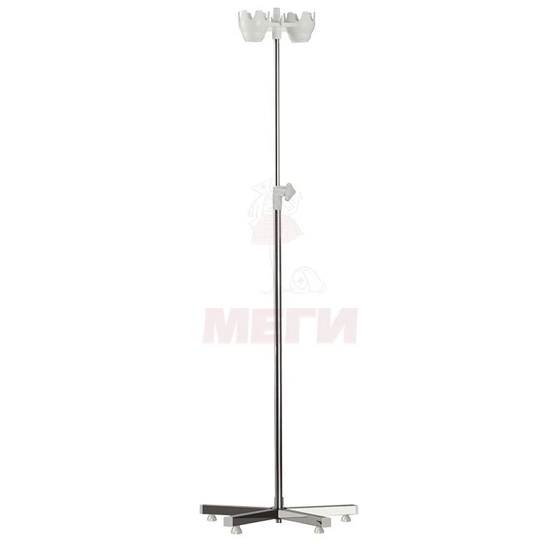 Medical Infusion Stand Stainless Steel 5-Base Model SHV-01-MSK (5310-01)