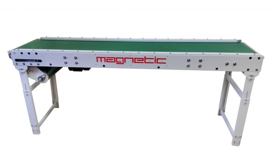 Magnetic CD Belt Conveyor for Small Objects