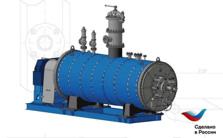 Industrial Cooking Boiler KVК with 5.5m³ Working Volume