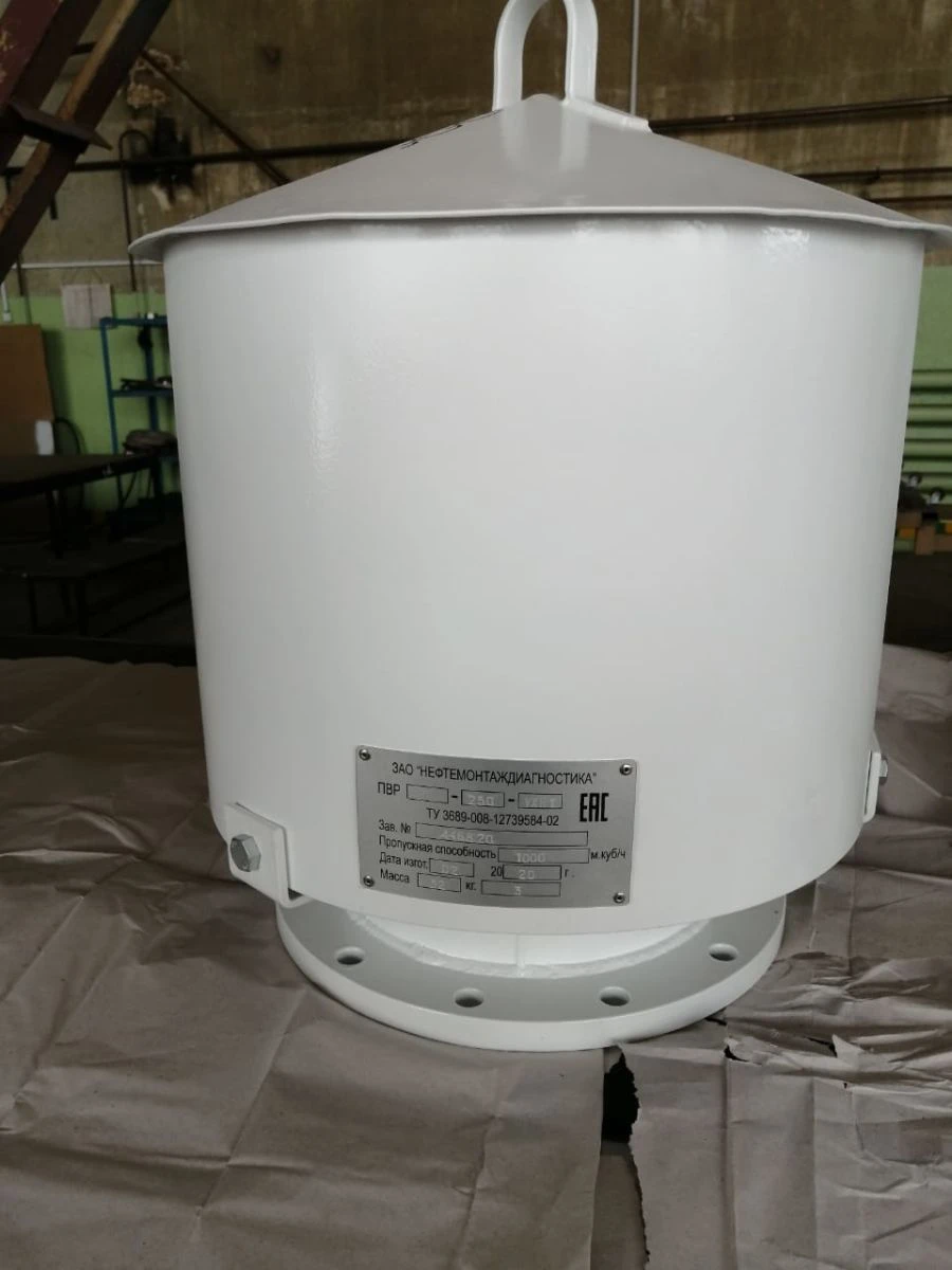 Ventilation Pipes for Vertical Cylindrical Steel Tanks (PVR)