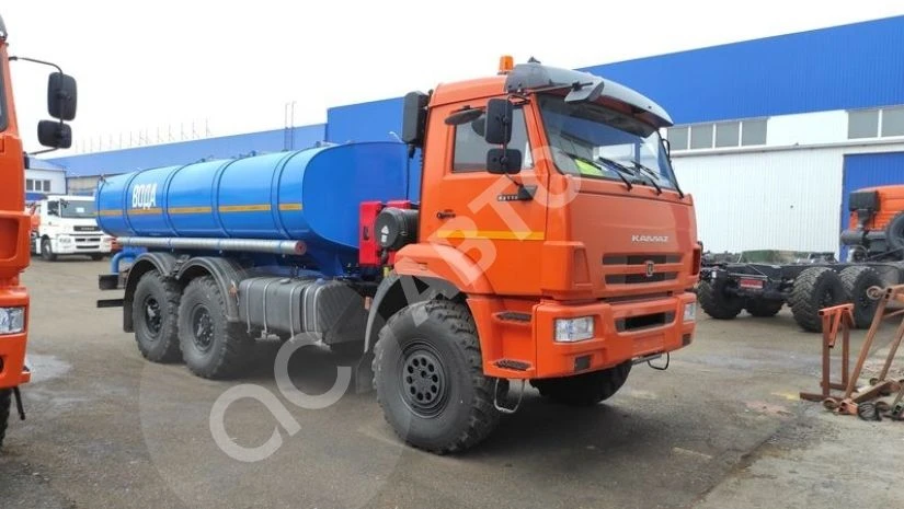 Автомобиль-цистерна для питьевой воды на шасси КамАЗ 43118 модификации 338212-02