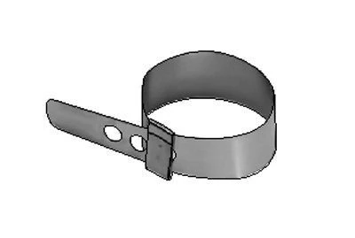 Ring matrices for dental preparation (6 pieces) № 1.595