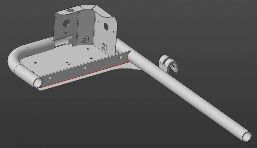 Right Lighting Bracket for Optimal Illumination