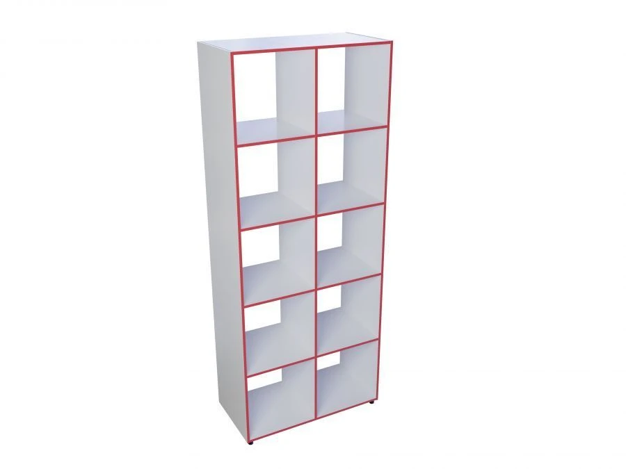 Spacious Multi-Section Open Cabinet for Classrooms, Art. 95724
