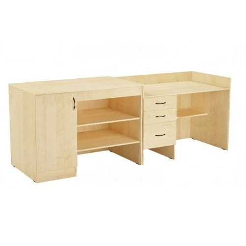 2400mm Demonstration Table for Physics Classroom with Cabinet