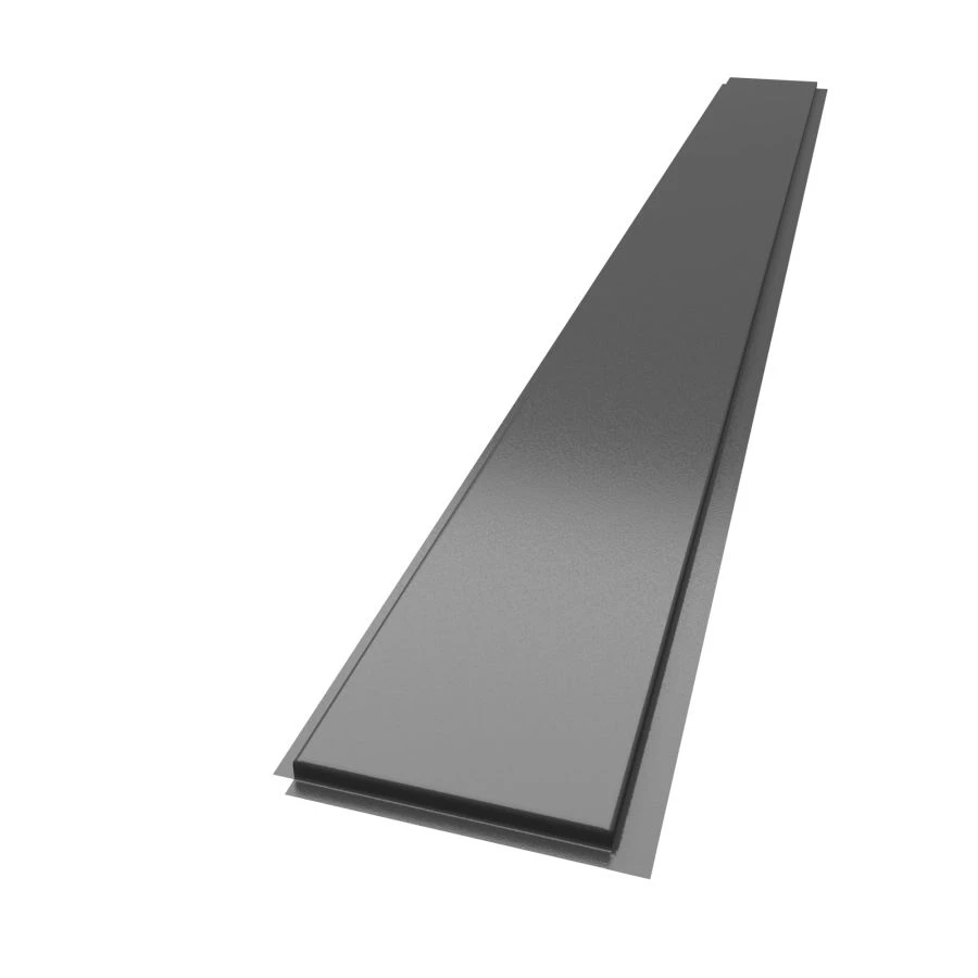 Yar Panel XL Linear Metal Facade 250x2470mm Matte Black 0.7mm