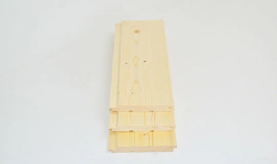Tongue and Groove Pine Profiled Board for Construction