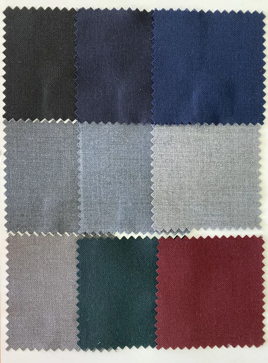 Half-Wool Suiting Fabric "Kontur" for Corporate and School Uniforms