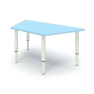 Two-Seater Trapezoidal Table for Kindergartens - Model T