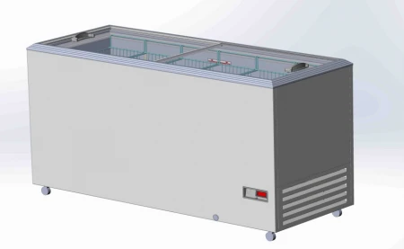 Low-Temperature Freezer Bergen LHN-1.4 for Food Display