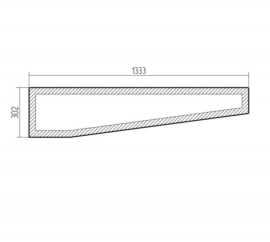 Driver's Window Glass for LIAZ Bus 5292-5403690-10
