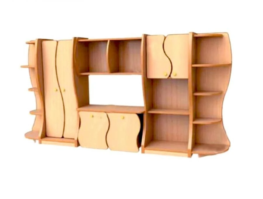 Children's Wave Wall Unit DM1504