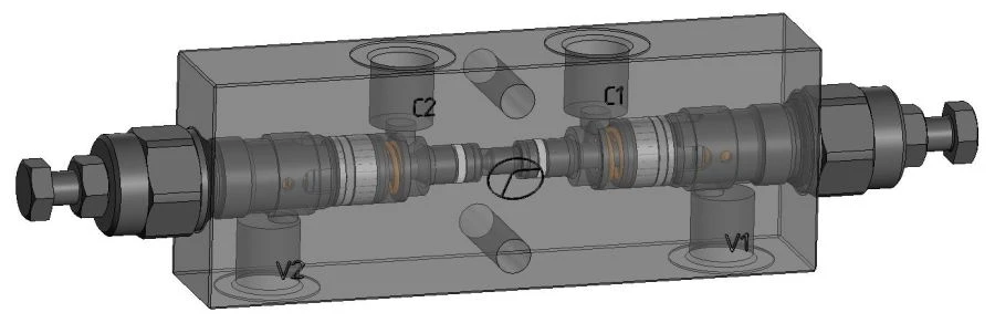 Brake Valve K1T60D038AN3VS for Flow Control