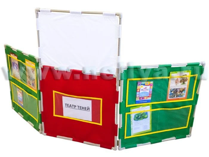 Shadow Theater Game Screen "Nellia" – 120x80 cm Central Section