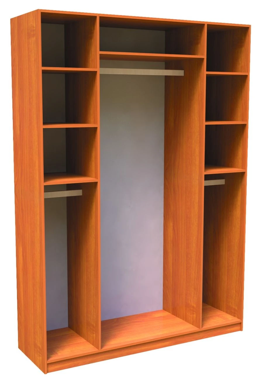 4-Door Wardrobe SHK-4/3 with MDF Frame