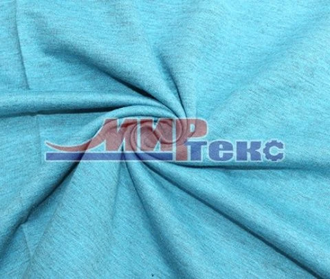 Smooth Mixed Knitted Fabric (Cotton 92%, PU 8%) Single-Faced Fleece
