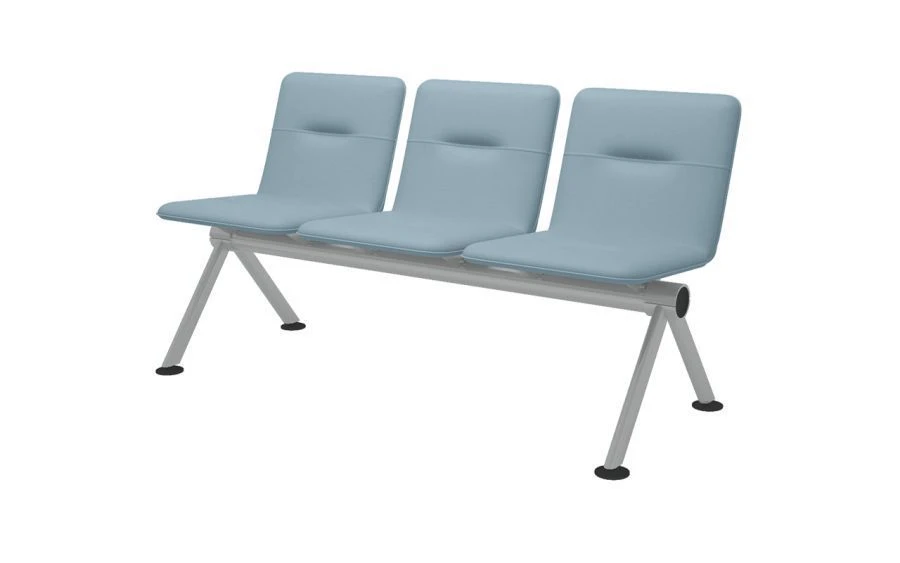 Multi-Seat Sectional MS20/2 - Modular Metal Frame Seating