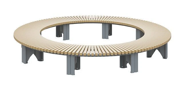 Outdoor Round Bench Romana 302.45.00