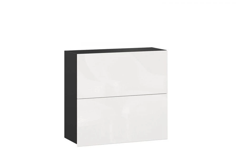 Horizontal Cabinet Front Panel 800mm (Set) - White Gloss - Sherwood LD.281390.000