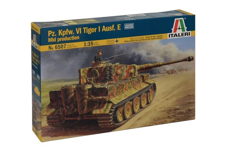 PZ.KPFW.IV Tiger I Ausf.E Tank Model Kit