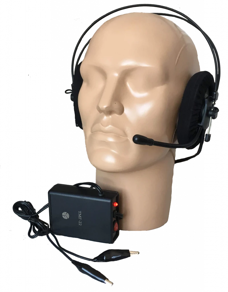 Telephone-Microphone Headset TMG-22-3 for Cable Testing