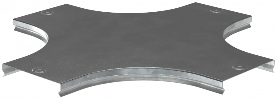 Protective Cross Cover for Cables, Model CKR01D-0-080-08-HDZ