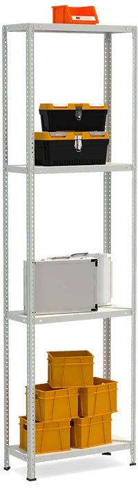 Reinforced Metal Shelf Rack STF Model 734-2.5